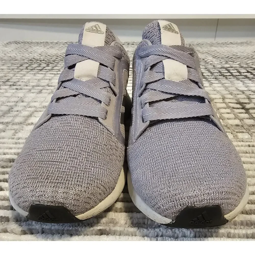 Adidas Edge Lux 4 Bounce Grey Silver Women's Size 8.5 Running Shoes FW9260